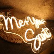 Me You Santi Yellow Neon Sign