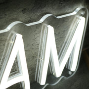 Mecca Team White Neon Sign