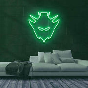 Mecha Warrior Neon Sign