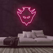 Mecha Warrior Neon Sign