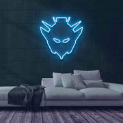 Mecha Warrior Neon Sign