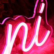 Meilani Red Neon Sign