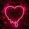 Melting Heart Neon Sign