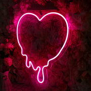 Melting Heart Neon Sign