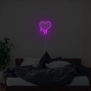 Melting Heart Neon Sign