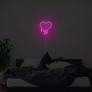 Melting Heart Neon Sign