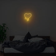 Melting Heart Neon Sign