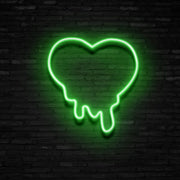 Melting Heart Neon Sign