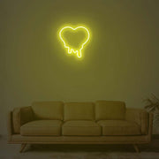 Melting Heart Neon Sign