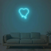 Melting Heart Neon Sign