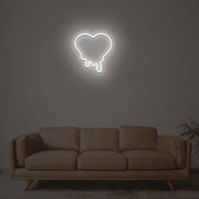 Melting Heart Neon Sign