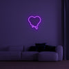 Melting Heart Neon Sign