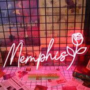 Memphis Neon Sign