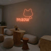 Meows Talk Neon Sign