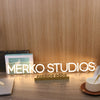 Merko Studios Yellow Neon Sign