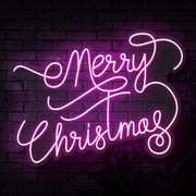 Merry Christmas Neon Sign