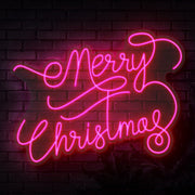 Merry Christmas Neon Sign