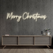 Merry Christmas Neon Sign