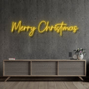 Merry Christmas Neon Sign