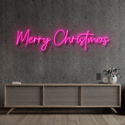 Merry Christmas Neon Sign