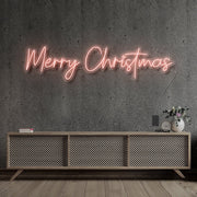 Merry Christmas Neon Sign