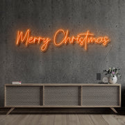 Merry Christmas Neon Sign