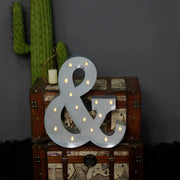 Steel Marquee Letter Grey Symbol & High-End Custom Zinc Metal Marquee Light Marquee Sign