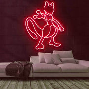 Mewtwo Neon Sign