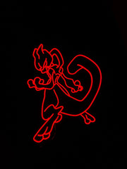 Mewtwo Neon Sign