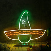 Mexico Sombrero Hat Custom Neon Sign