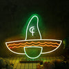 Mexico Sombrero Hat Custom Neon Sign