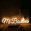 Mi Bautizqo Yellow Neon Sign