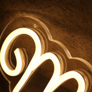 Mi Bautizqo Yellow Neon Sign