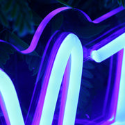 Miami Blue Neon Sign