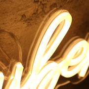 Michelle s Blumenzauber Yellow Neon Sign