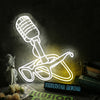 Microphone And Glasses Custom Neon Sign