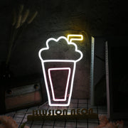 Milkshake Custom Neon Sign