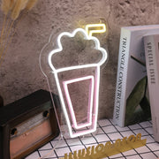 Milkshake Custom Neon Sign