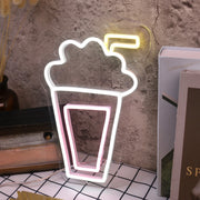 Milkshake Custom Neon Sign