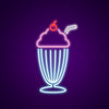 Milkshake Neon Sign