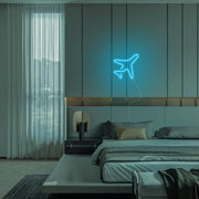 Mini Airplane Neon Sign