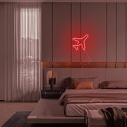 Mini Airplane Neon Sign