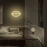 Mini Lips Neon Sign