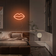 Mini Lips Neon Sign