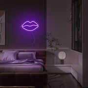 Mini Lips Neon Sign