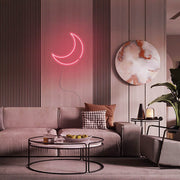 Mini Moon Neon Sign