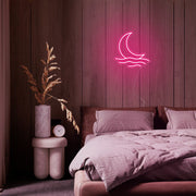 Mini Moonlight Sea Neon Sign