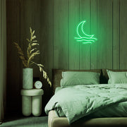 Mini Moonlight Sea Neon Sign