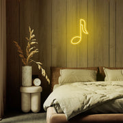 Mini Music Note Neon Sign 2