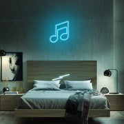 Mini Music Note Neon Sign